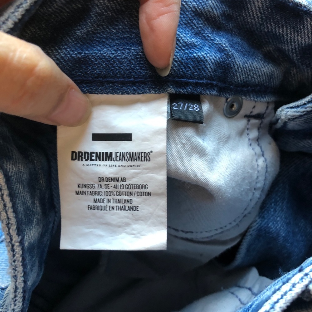 DR Denim | Bundle of 2 | Boyfriend Jean + Cropa Cabana | SZ 27/28 - Picture 6 of 15
